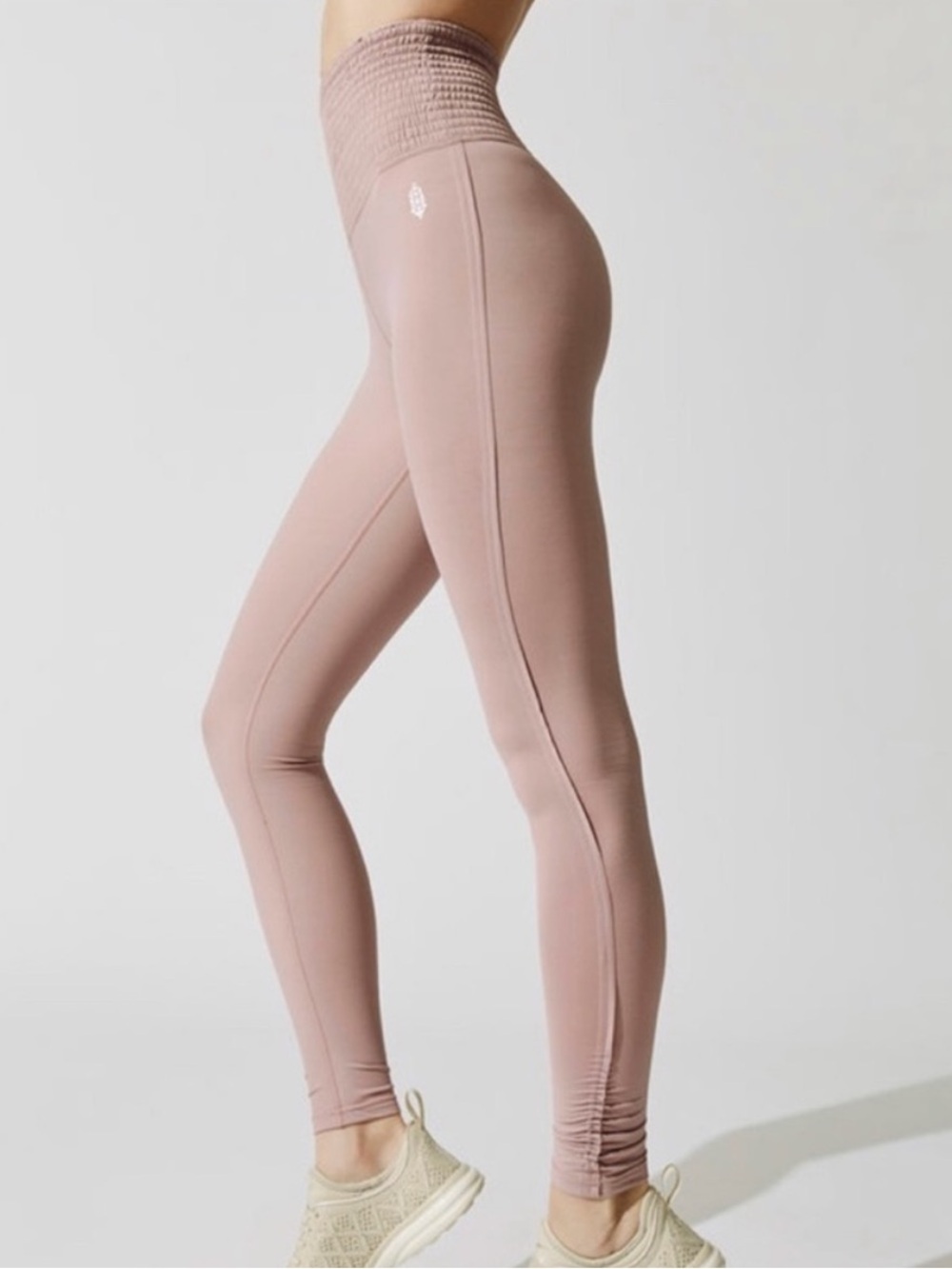Free People Movement High Waisted Smock It To Me Yoga Leggings in Lilac Size M